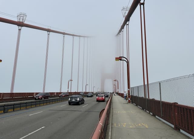 Мост Золотые Ворота. Фотография 2