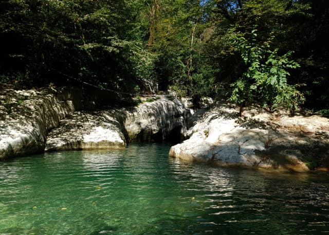 Каньон Белые скалы (Сочи). Фотография 32