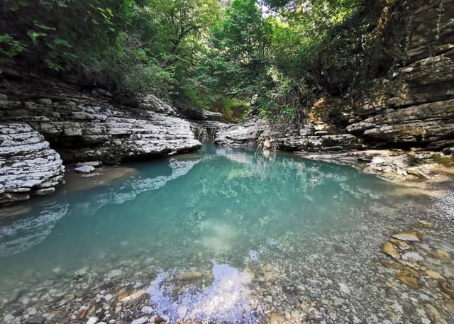 Каньон Белые скалы (Сочи). Фотография 2