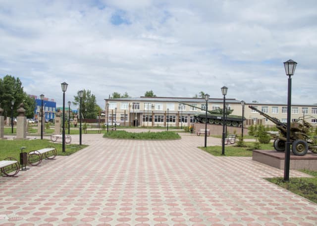 Аллея Славы в селе Октябрьское. Фотография 5