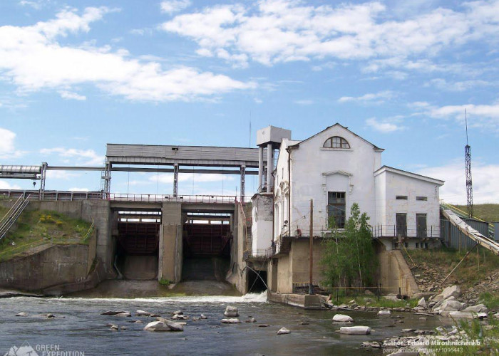 Аргазинская гидроэлектростанция. Фото 1