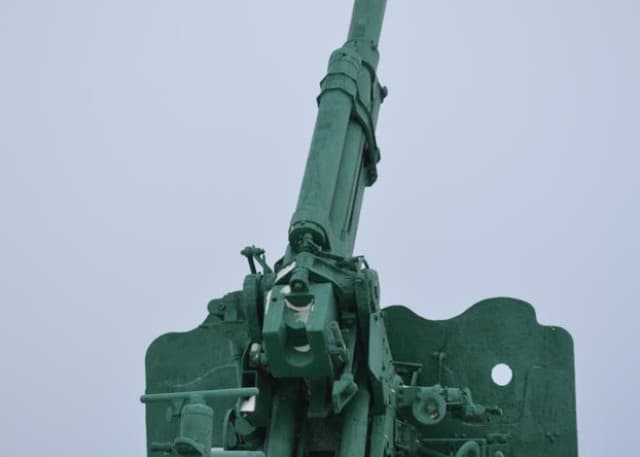 Зенитное орудие ВОВ (Первомайский). Фотография 6