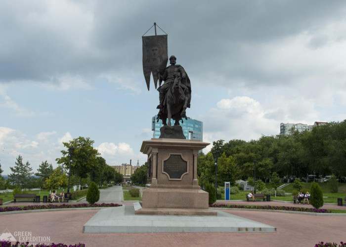Памятник князю Засекину (Самара). Фото 1