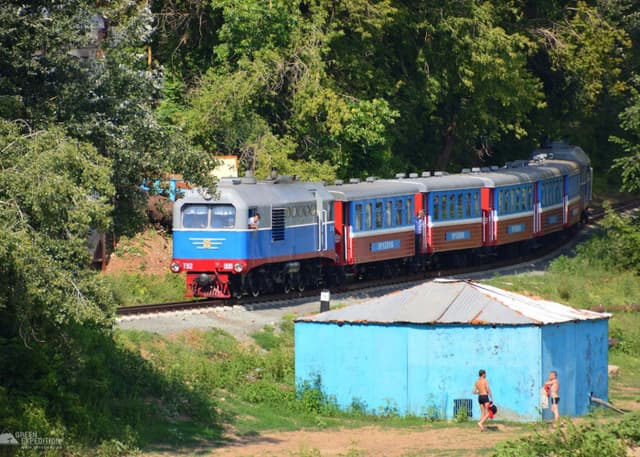 Оренбургская детская железная дорога. Фотография 4