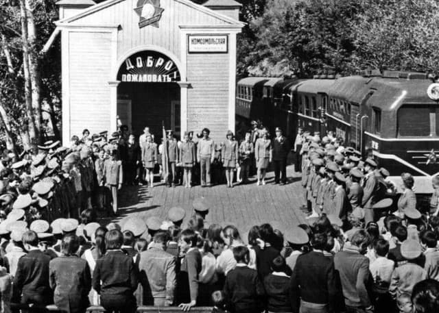 Оренбургская детская железная дорога. Фотография 6